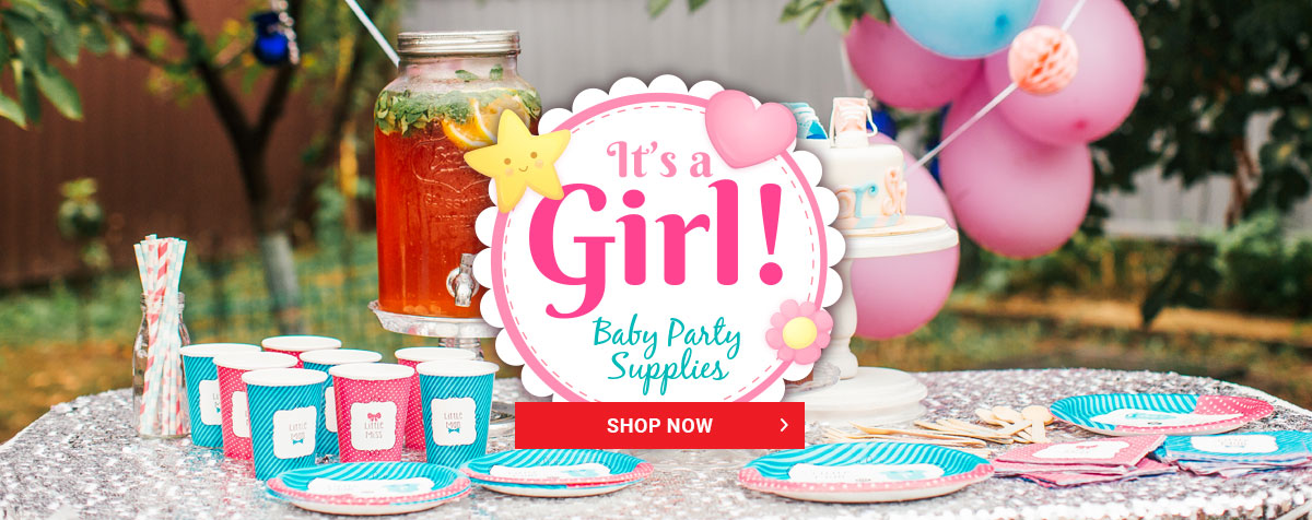 Baby party supplies